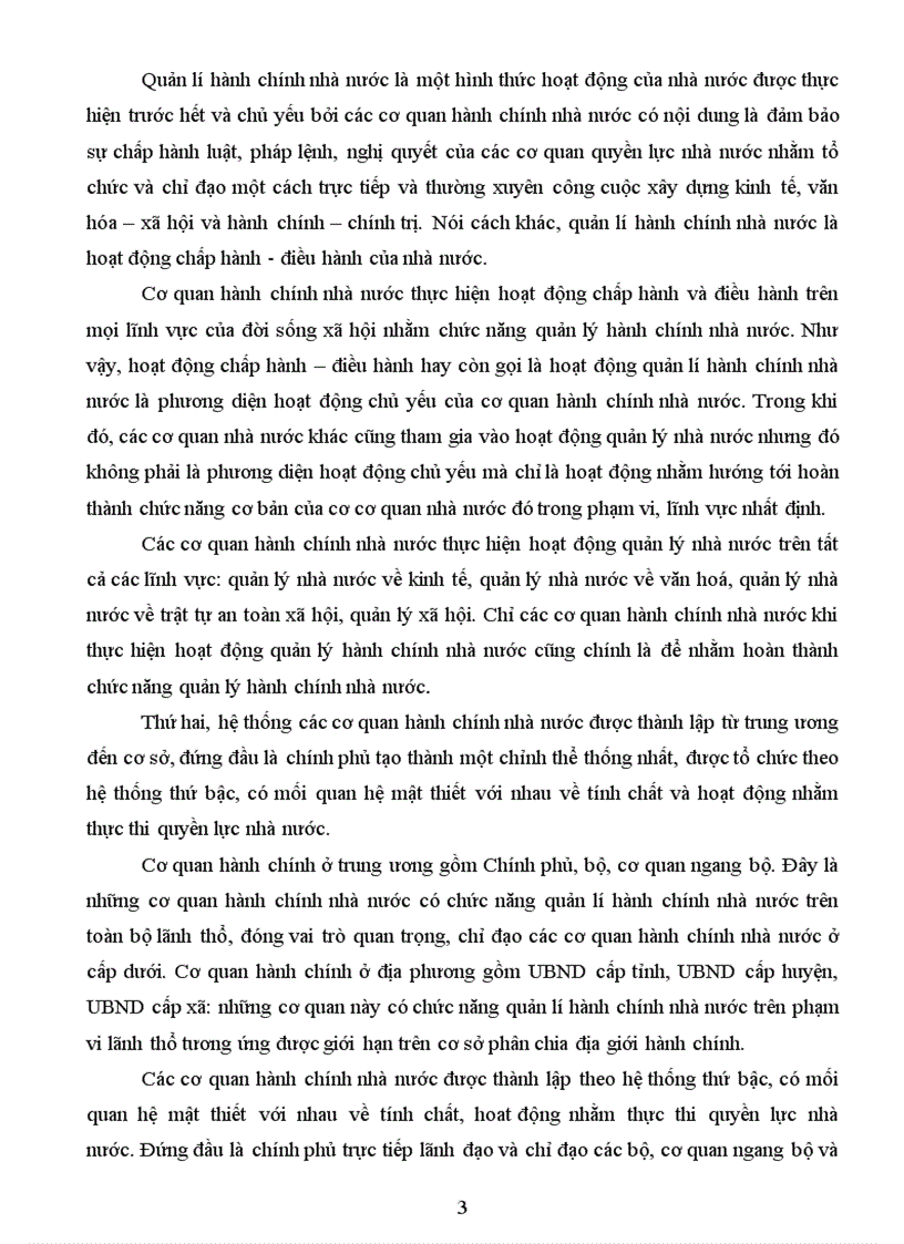 image for page Phân tích khái niệm đặc điểm của cơ quan hành chính nhà nước