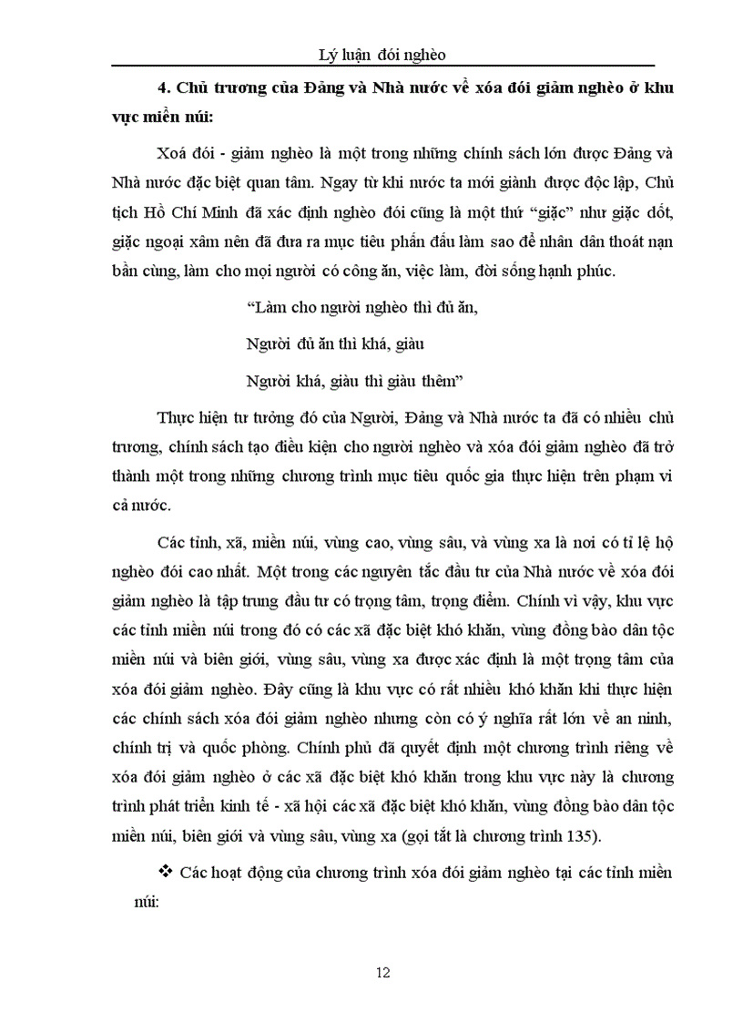 image for page Một số giải pháp xóa đói giảm nghèo ở các tỉnh miền núi phía Bắc