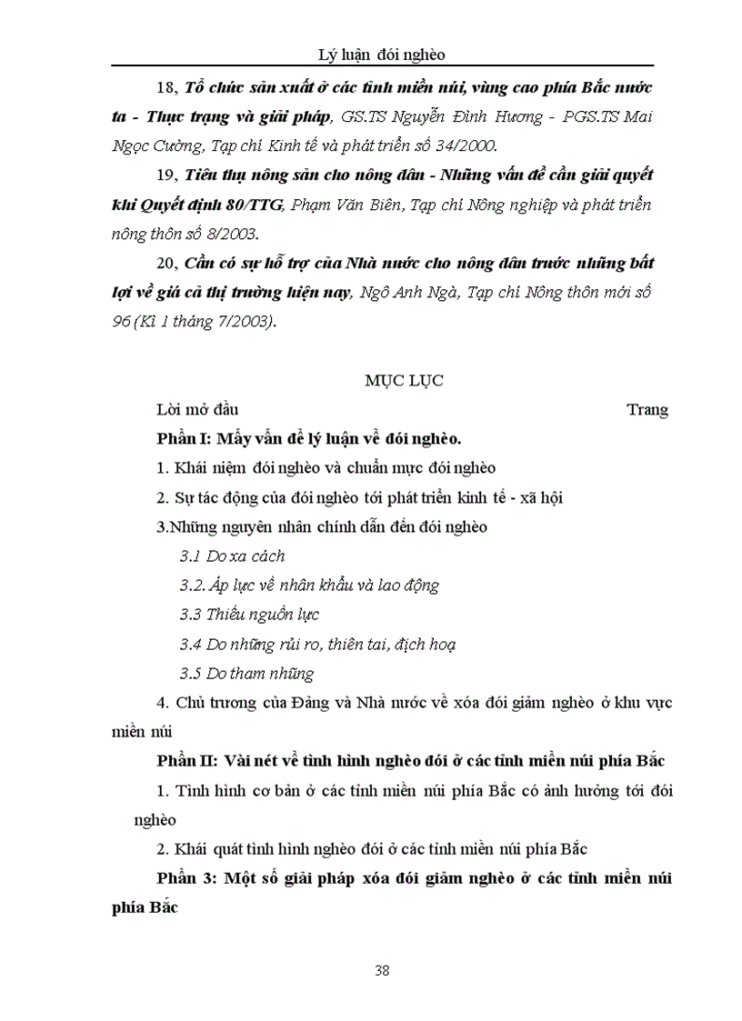 image for page Một số giải pháp xóa đói giảm nghèo ở các tỉnh miền núi phía Bắc
