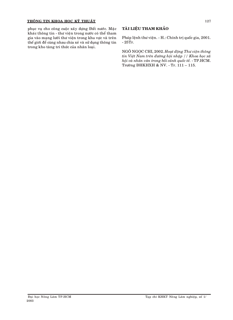 image for page Thư viện thông tin trước sự phát triển của công nghệ thông tin