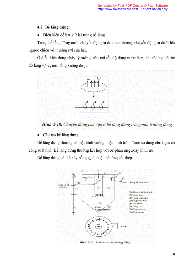 image for page Đề tài Lắng và lọc trong xử lí nước cấp