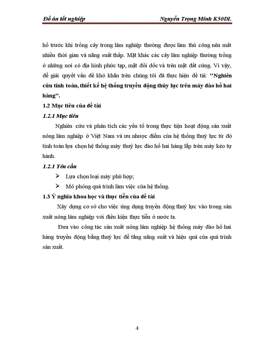 image for page Nghiên cứu tính toán thiết kế hệ thống truyền động thuỷ lực trên máy đào hố hai hàng