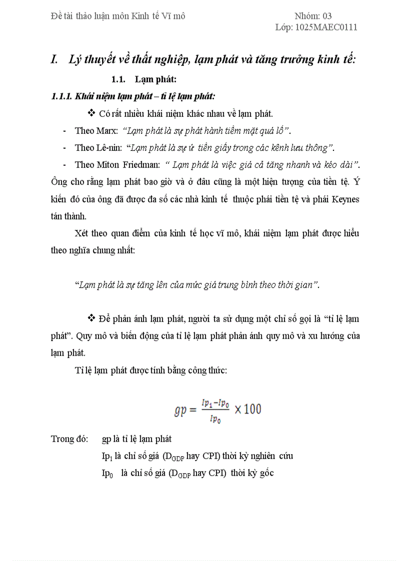 image for page Mối quan hệ cùng chiều giữa tỷ lệ lạm phát tỷ lệ thất nghiệp và tốc độ tăng trưởng kinh tế tại Việt Nam