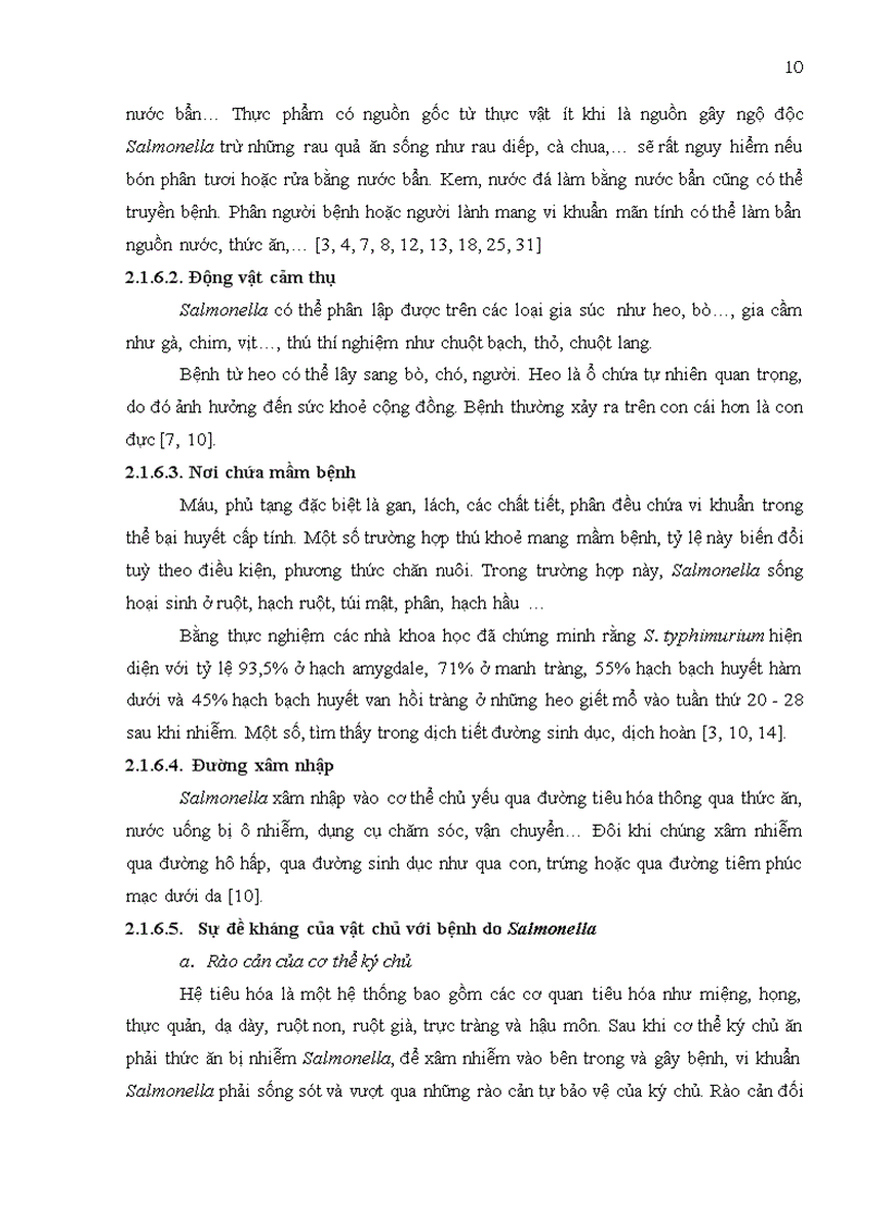 image for page Nghiên cứu khả năng gây bệnh cho chuột ở các chủng salmonella có nguồn gốc từ bệnh phẩm thực phẩm