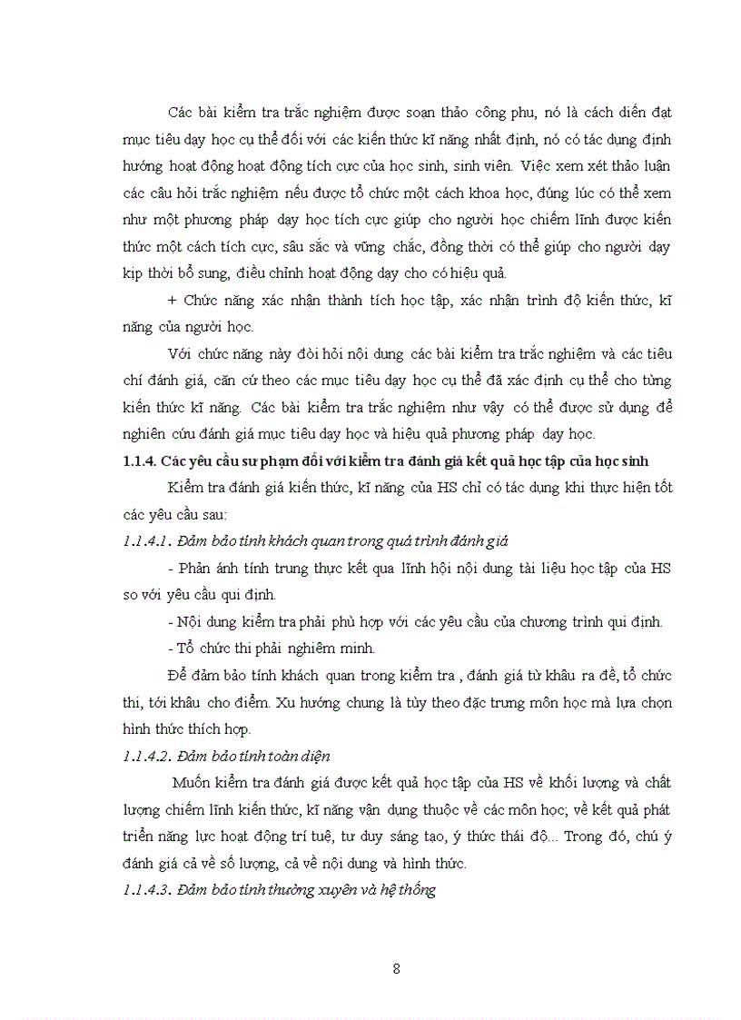 image for page Nghiên cứu xây dựng hệ thống câu hỏi trắc nghiệm khách quan nhiều lựa chọn cho chương Dao động và sóng điện từ ở lớp 12 THPT