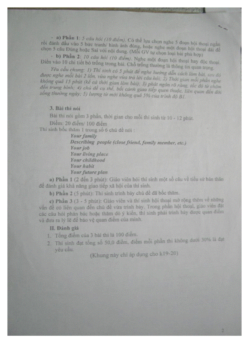 image for page Tài liêu tiếng anh ôn thi B1 chuân Châu Âu