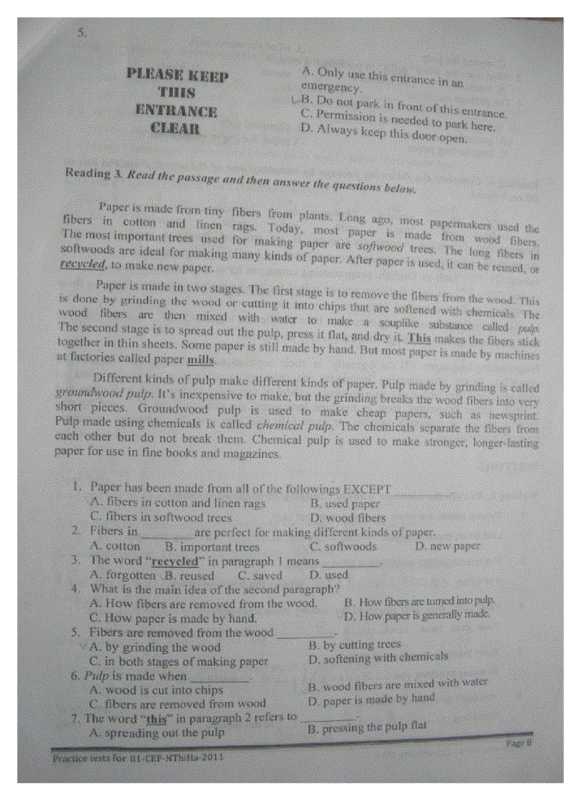 image for page Tài liêu tiếng anh ôn thi B1 chuân Châu Âu