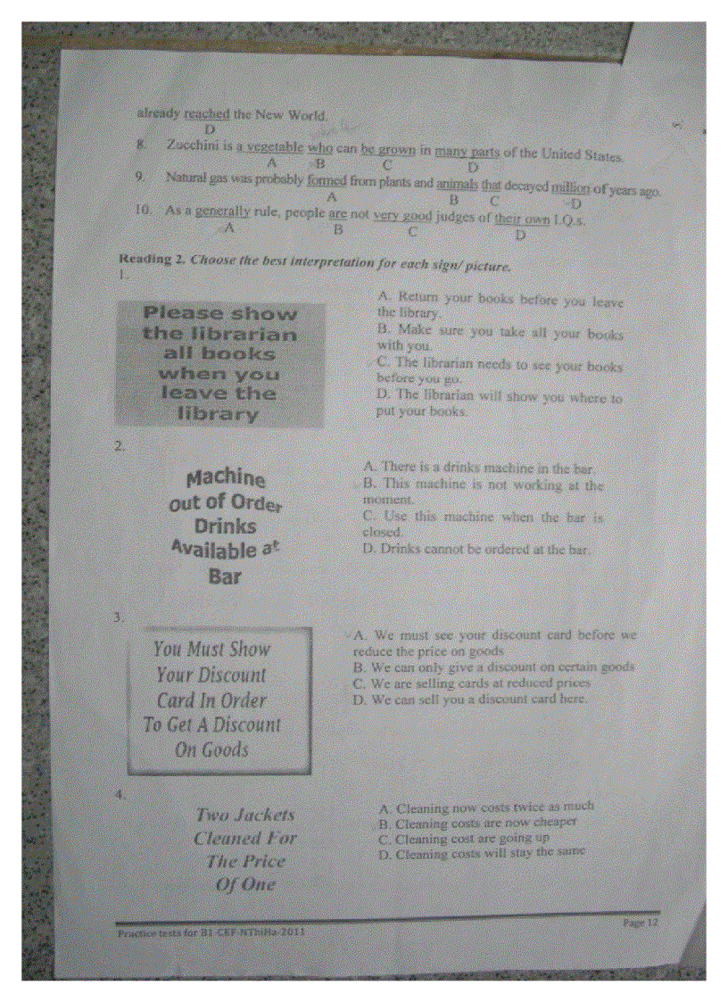 image for page Tài liêu tiếng anh ôn thi B1 chuân Châu Âu