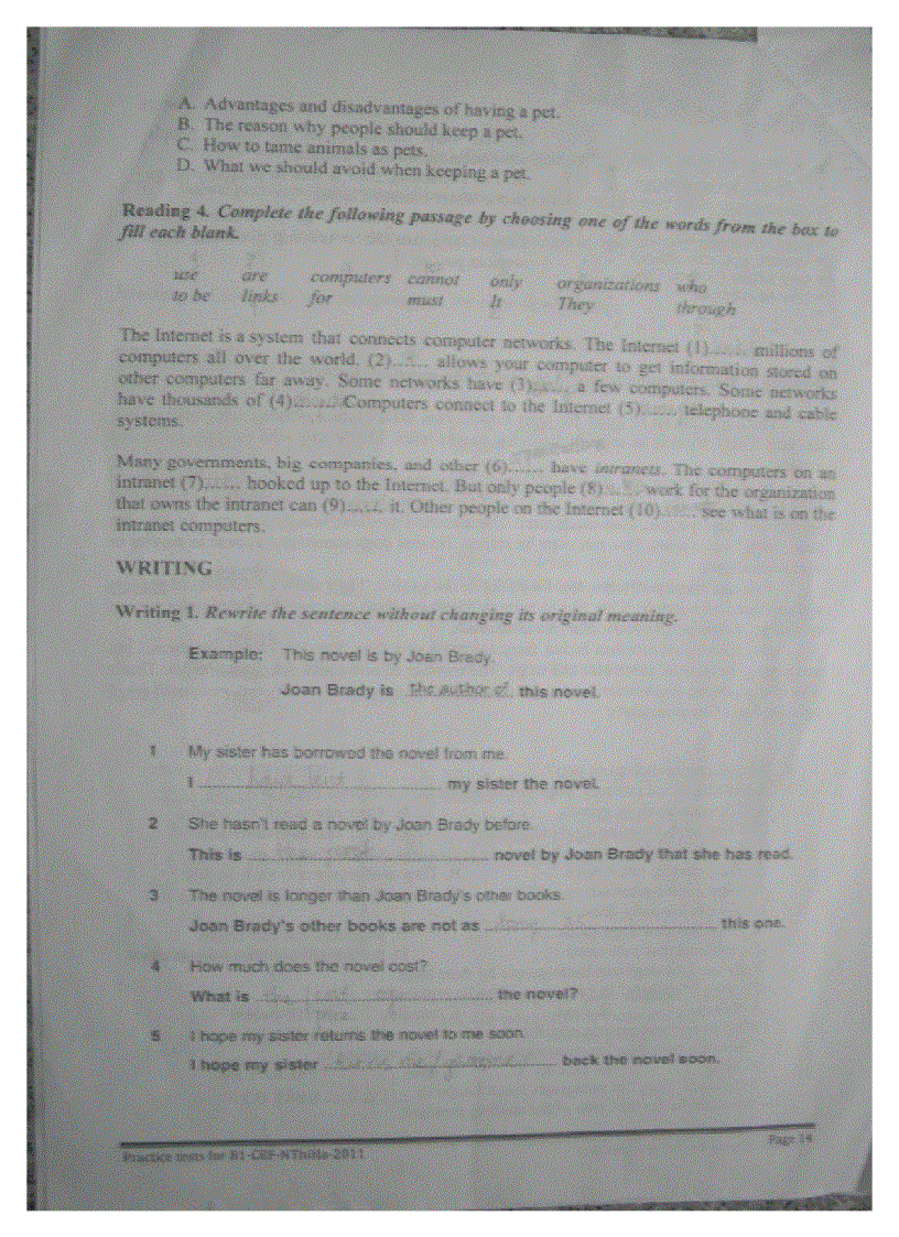 image for page Tài liêu tiếng anh ôn thi B1 chuân Châu Âu