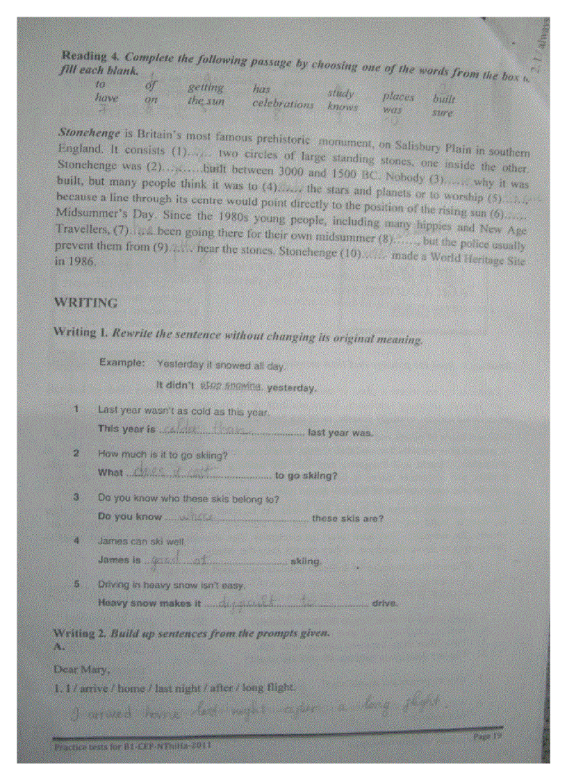 image for page Tài liêu tiếng anh ôn thi B1 chuân Châu Âu