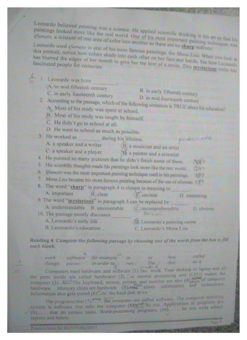 image for page Tài liêu tiếng anh ôn thi B1 chuân Châu Âu