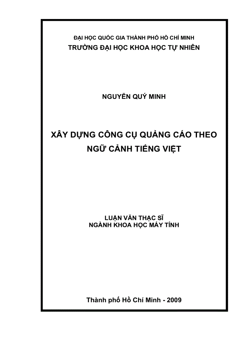 image for page Xây dựng công cụ quảng cáo theo ngữ cảnh tiếng việt