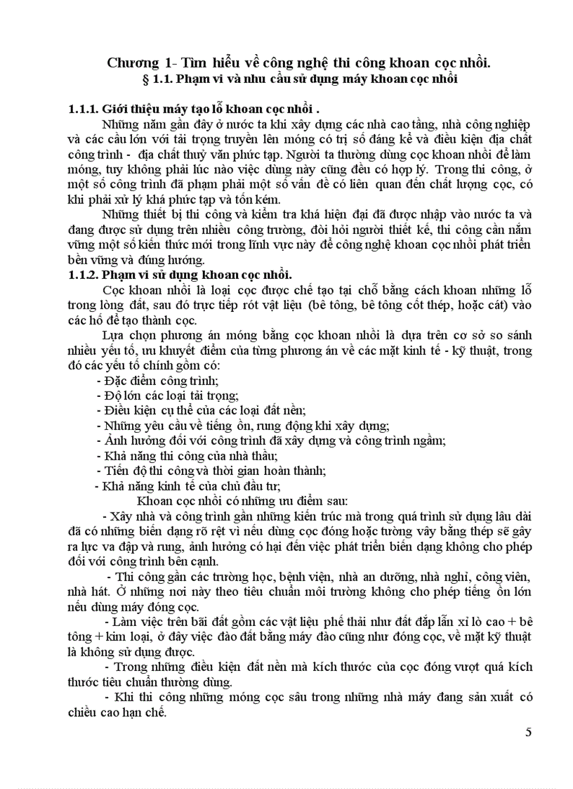 image for page Thiết kế máy khoan cọc nhồi