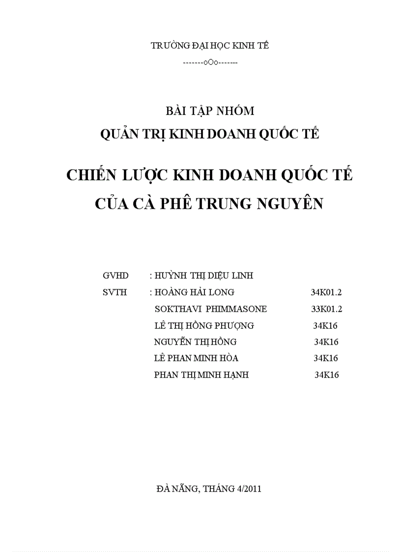 image for page Chiến lược kinh doanh quốc tế của Trung Nguyên 201