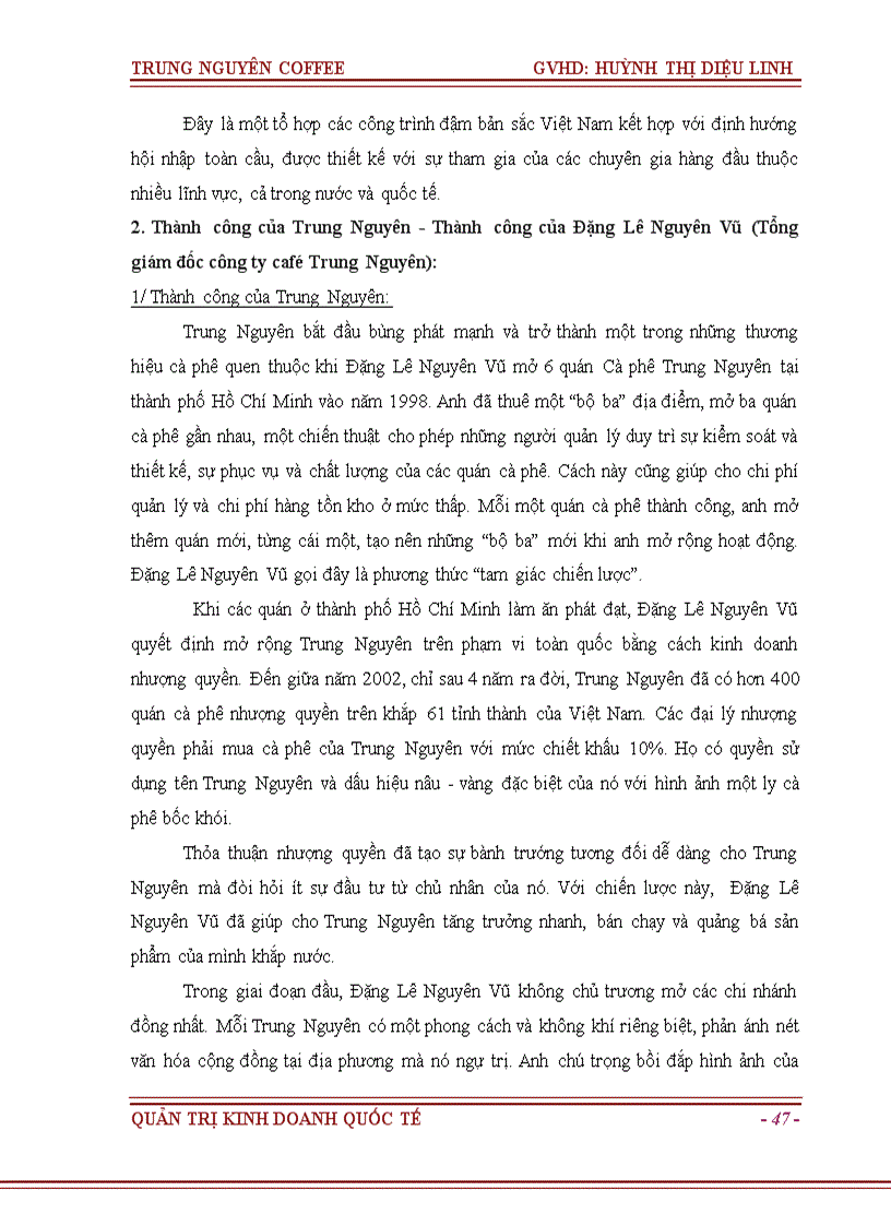 image for page Chiến lược kinh doanh quốc tế của Trung Nguyên 201