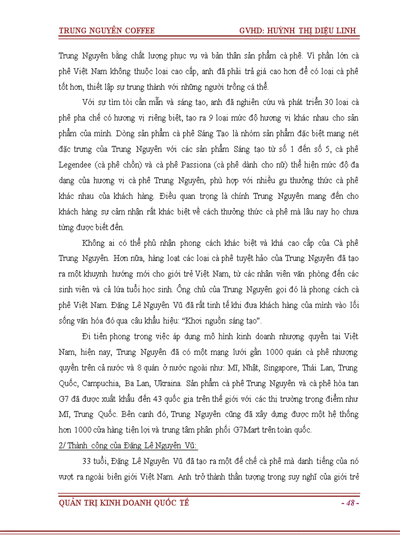 image for page Chiến lược kinh doanh quốc tế của Trung Nguyên 201