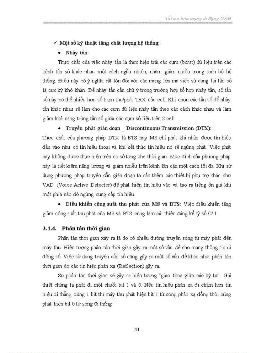 image for page Tìm hiểu GSM và bài toán tối ưu cho hệ thống