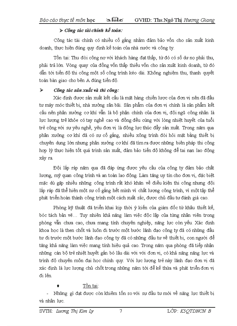 image for page Báo cáo thực tập môn học tại Công ty CP Kết cấu thép Thái Nguyên SV khoa Quản trị LớpDNCN ĐH Kinh tế thái nguyên