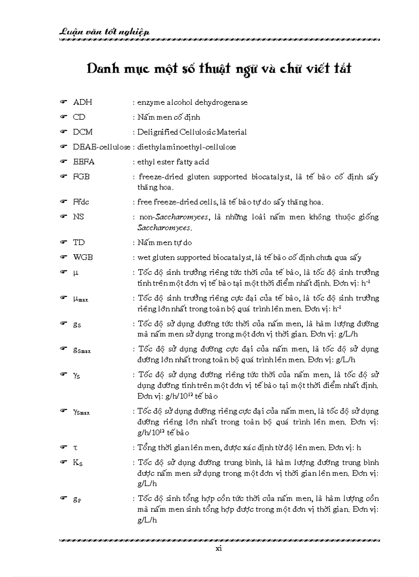 image for page Khảo sát ảnh hưởng của các yếu tố công nghệ đến động học quá trình lên men rượu vang nho sử dụng nấm men cố định