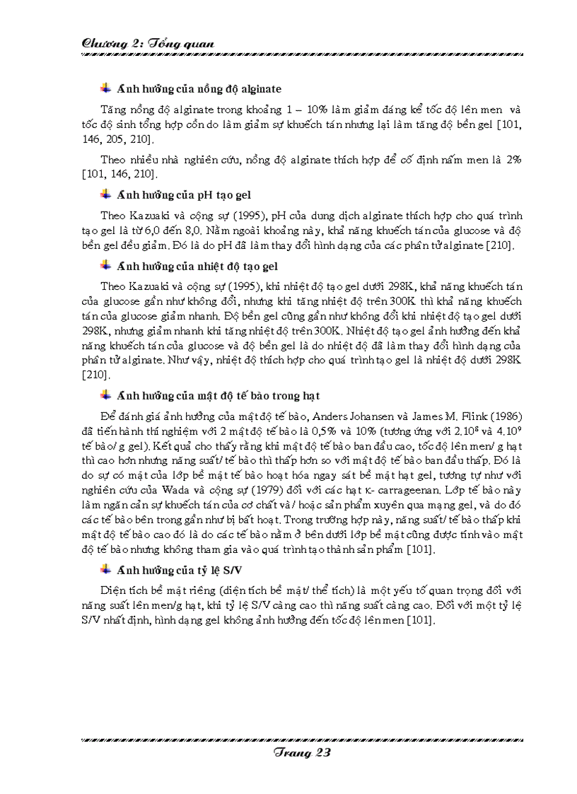 image for page Khảo sát ảnh hưởng của các yếu tố công nghệ đến động học quá trình lên men rượu vang nho sử dụng nấm men cố định