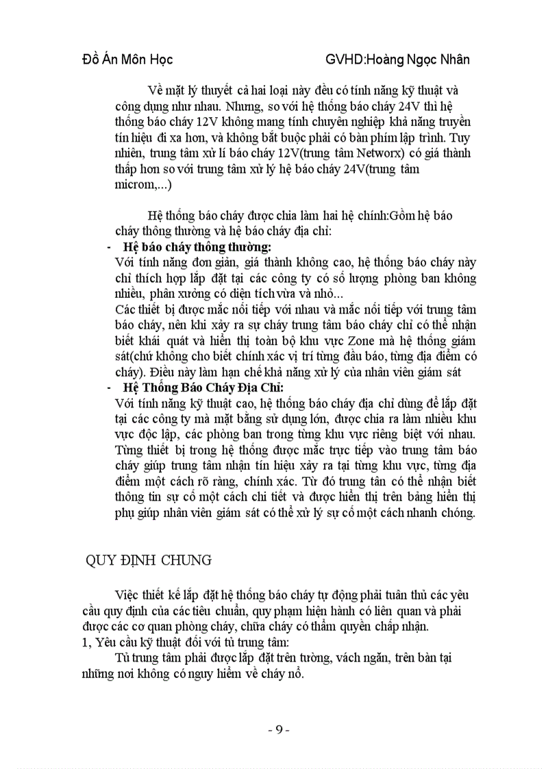 image for page Hệ thống phòng cháy chữa cháy tự động