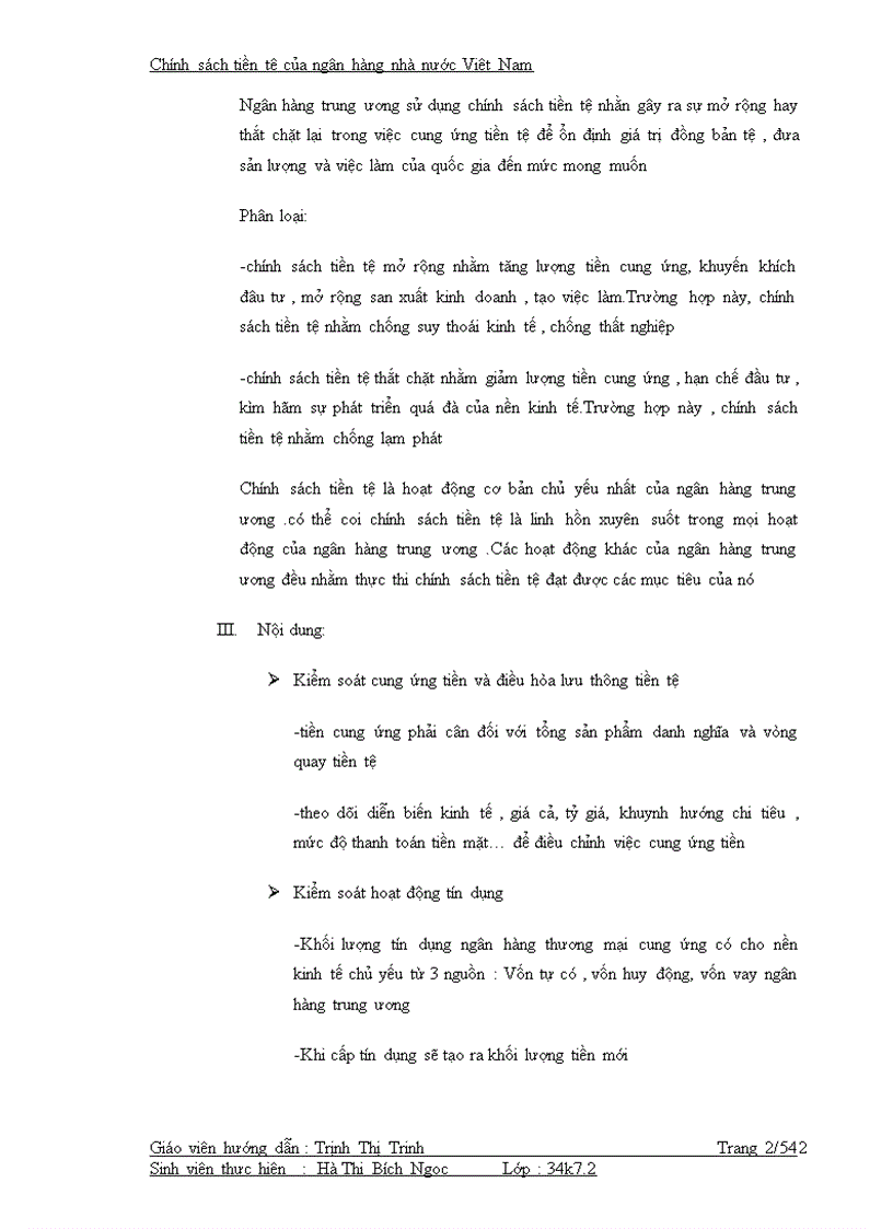 image for page Thực trạng việc sử dụng các công cụ chính sách tiền tệ ở Việt Nam