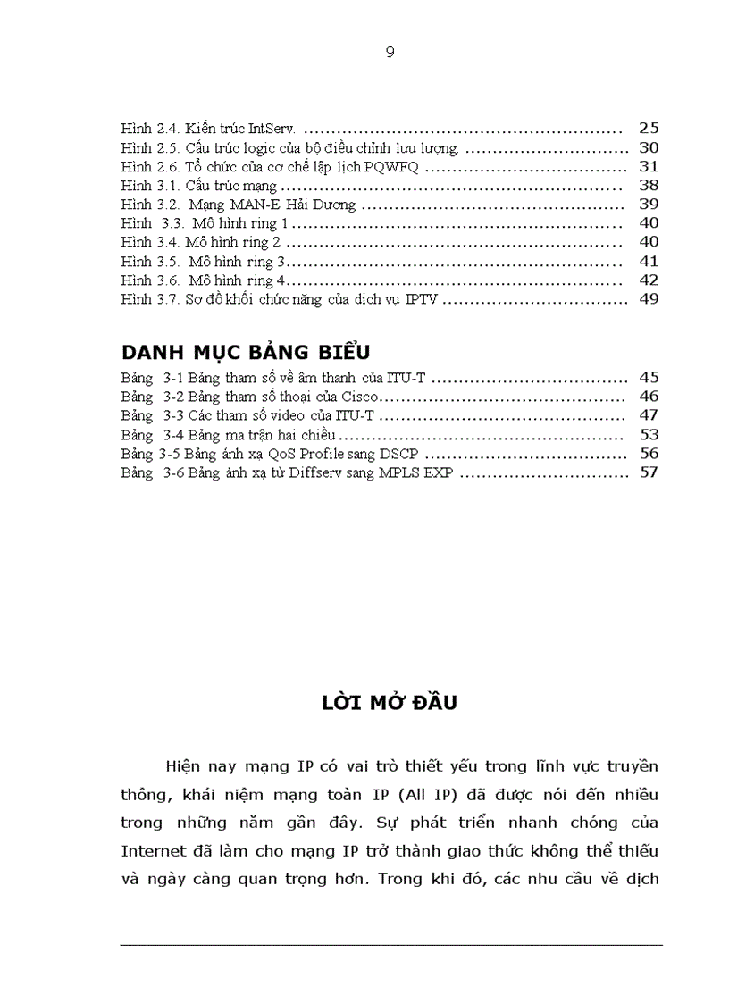 image for page Nghiên cứu chất lượng dịch vụ dữ liệu thời gian thực trong mạng IP