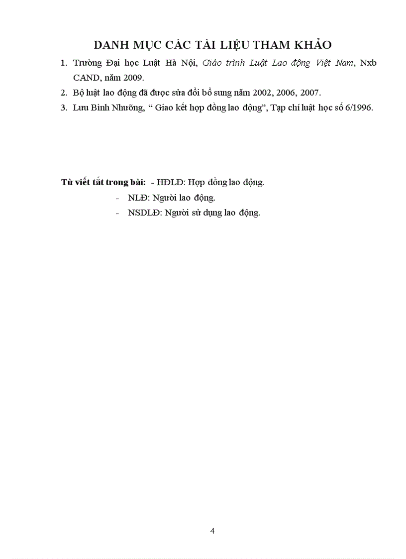 image for page Trình tự của quá trình giao kết hợp đồng lao động