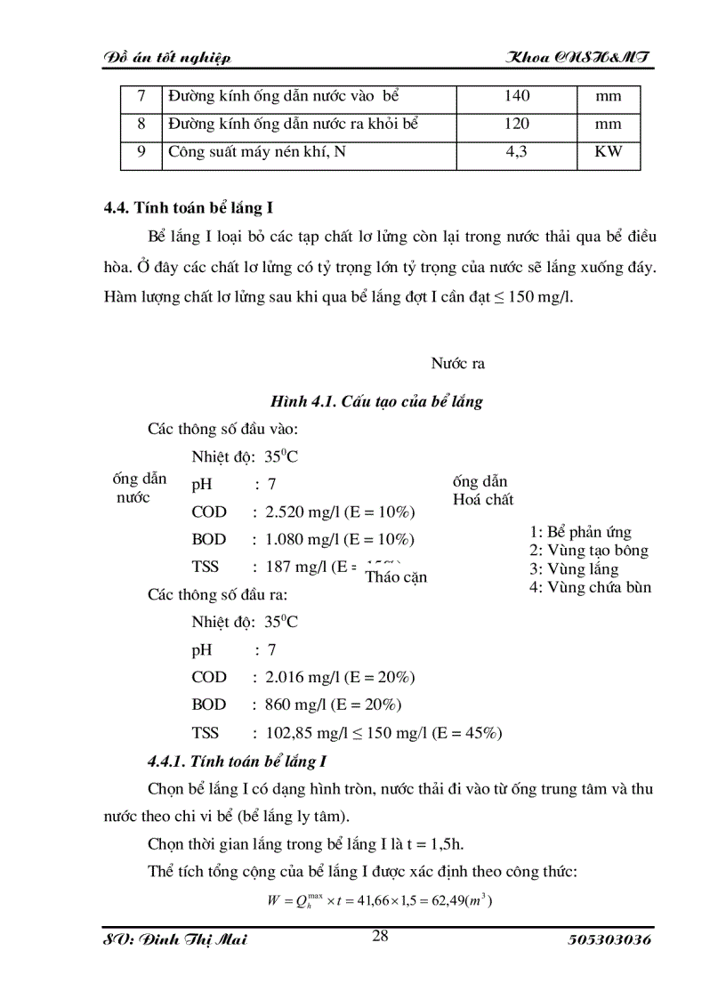 image for page Tính toán và thiết kế hệ thống xử lý thải của nhà máy sản xuất cồn rượu đi từ nguyên liệu tinh bột công suất 20 triệu lít năm