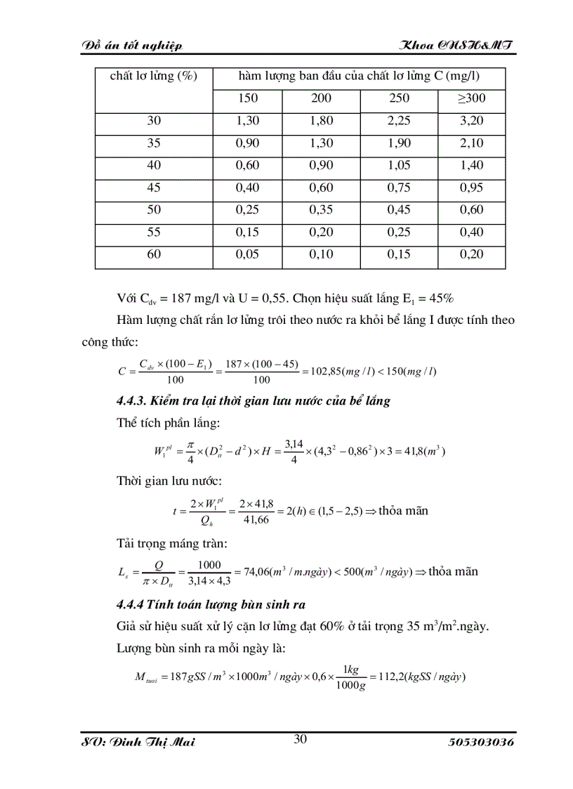 image for page Tính toán và thiết kế hệ thống xử lý thải của nhà máy sản xuất cồn rượu đi từ nguyên liệu tinh bột công suất 20 triệu lít năm