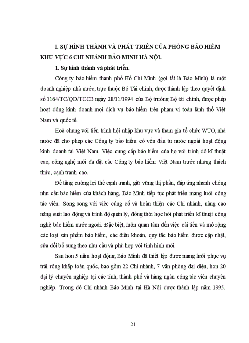 image for page Bảo hiểm kết hợp con người Giải pháp nhằm thúc đẩy nghiệp vụ tại phòng bảo hiểm khu vực 6 CN Bảo Minh HN