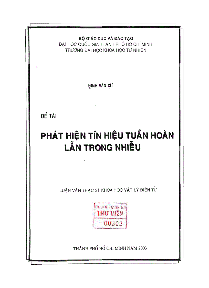 image for page Phát hiện tín hiệu tuần hoàn lẫn trong nhiễu