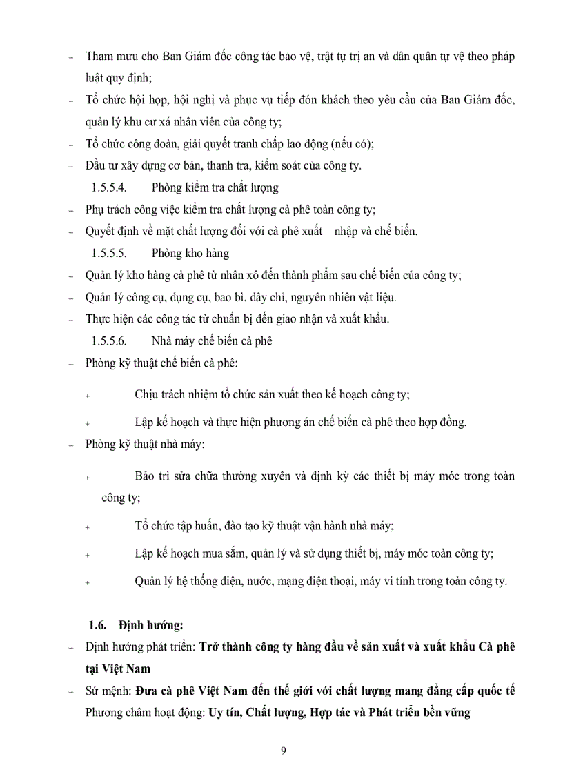 image for page Phân tích tình hình sử dụng chi phí và các nguyên nhân ảnh hưởng đến giá vốn hàng bán tại Công ty Cổ Phần Cà Phê An Giang