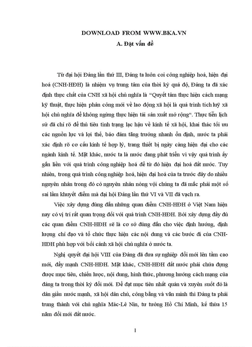 image for page CNH HĐH và vai trò của nó trong sự nghiệp xây dựng chủ nghĩa xã hội ở nước ta