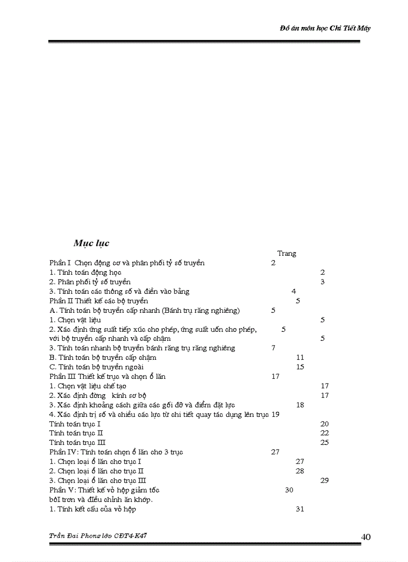 image for page Thiết kế hệ dẫn động băng tải hộp giảm tốc phân đôi cắp nhanh