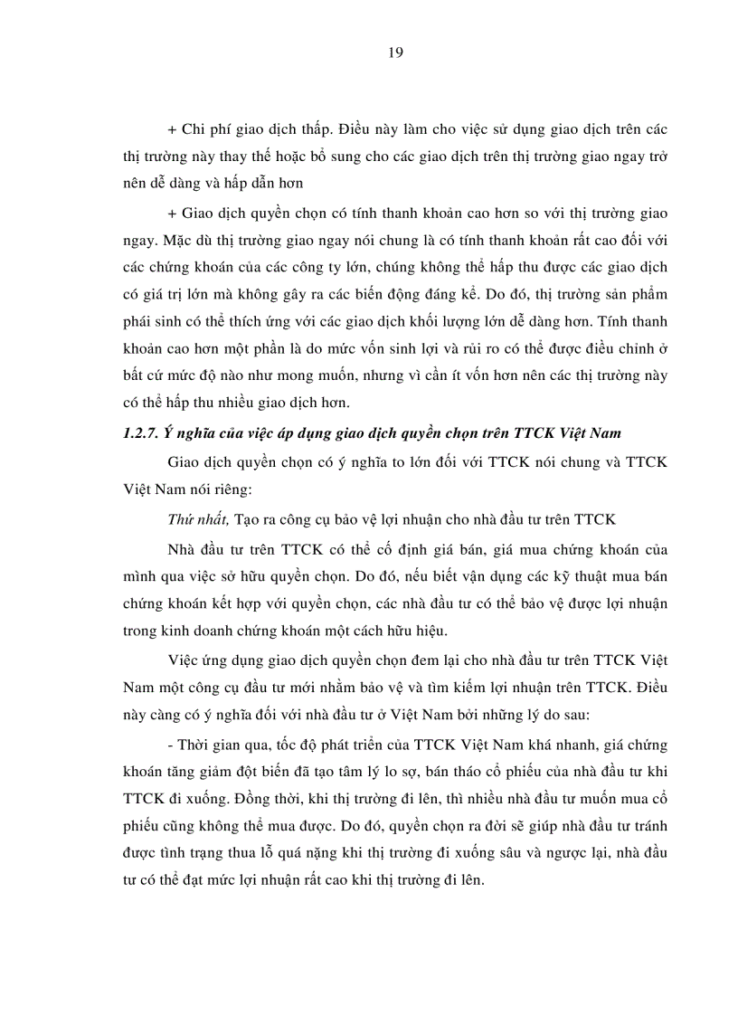 image for page Áp dụng quyền chọn chứng khoán trên thị trường chứng khoán Việt Nam