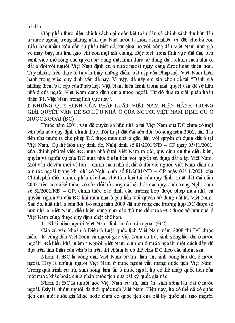 image for page Những quy định của pháp luật việt nam hiện hành trong giải quyết vấn đề sở hữu nhà ở của người việt nam định cư ở nước ngoài