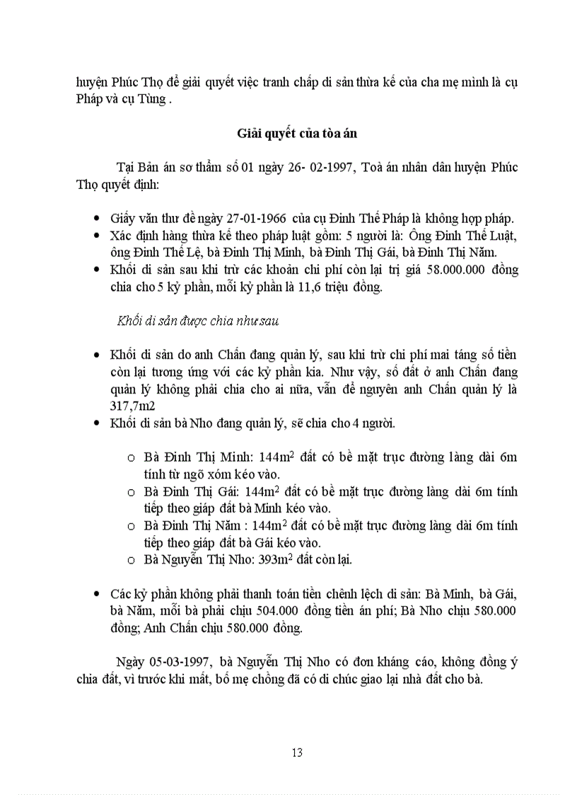 image for page Tìm hiểu 3 vụ việc có tranh chấp về thừa kế quyền sử dụng đất ở 8 5đ