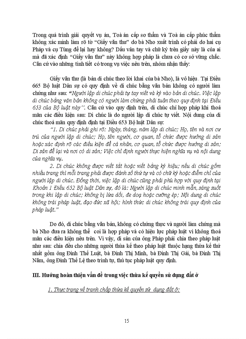 image for page Tìm hiểu 3 vụ việc có tranh chấp về thừa kế quyền sử dụng đất ở 8 5đ