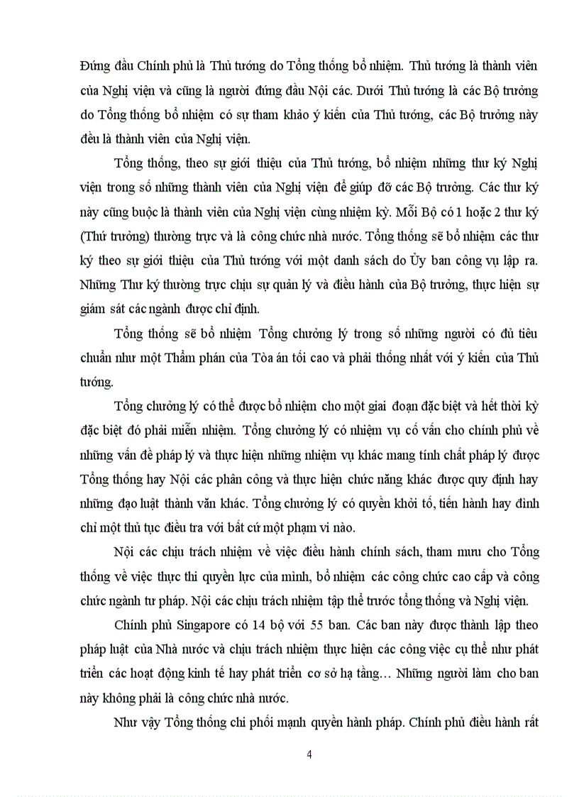 image for page Tiểu luận môn hành chính so sánh TỔ CHỨC NHÀ NƯỚC VÀ NỀN HÀNH CHÍNH SINGAPORE