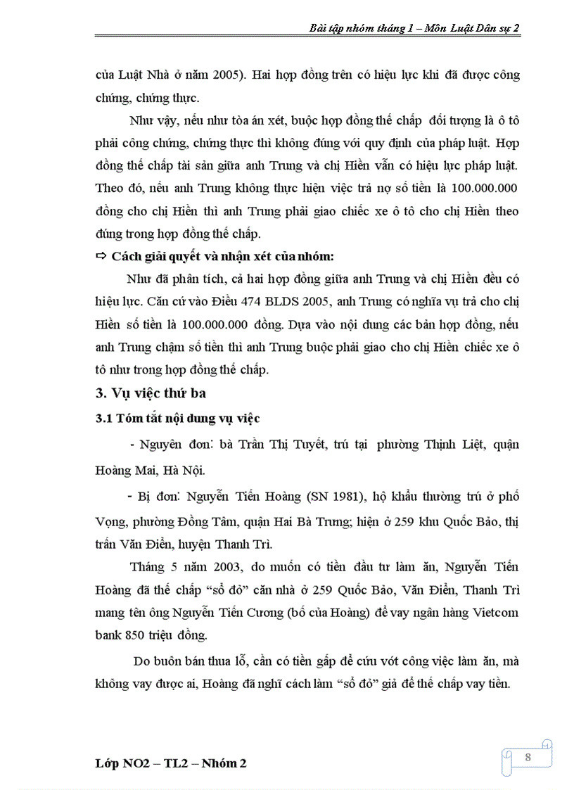 image for page Tìm hiểu 3 vụ việc có tranh chấp về hình thức của thế chấp tài sản