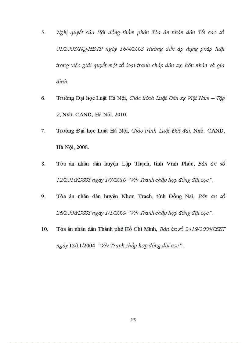image for page Tìm hiểu 3 vụ việc có tranh chấp về tài sản đặt cọc trong quan hệ chuyển nhượng quyền sử dụng đất