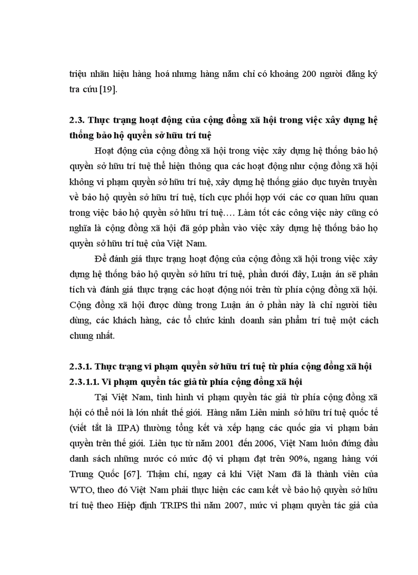 image for page Xây dựng hệ thống bảo hộ quyền sở hữu trí tuệ ở Việt Nam phù hợp với Hiệp định của WTO về các khía cạnh của quyền sở hữu trí tuệ liên quan đến thương mại Hiệp định TRIPS