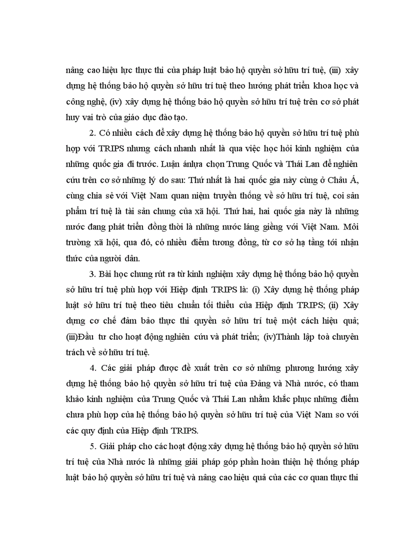 image for page Xây dựng hệ thống bảo hộ quyền sở hữu trí tuệ ở Việt Nam phù hợp với Hiệp định của WTO về các khía cạnh của quyền sở hữu trí tuệ liên quan đến thương mại Hiệp định TRIPS