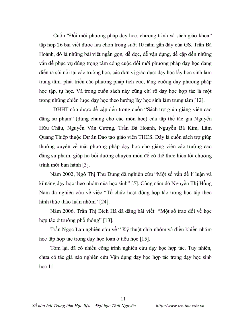 image for page Vận dụng dạy học hợp tác trong dạy học sinh học 1