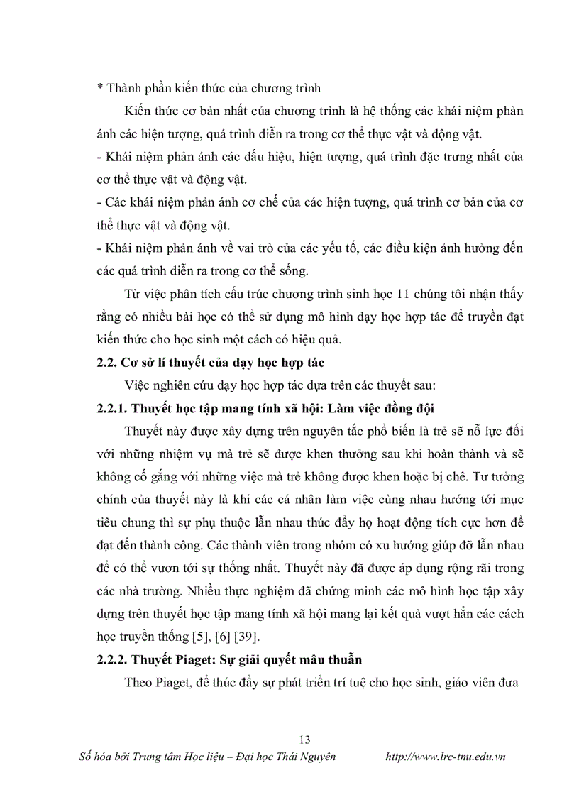 image for page Vận dụng dạy học hợp tác trong dạy học sinh học 1