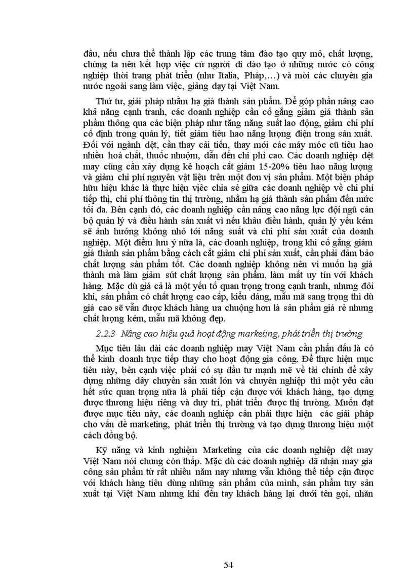 image for page Thực trạng và giải pháp nâng cao năng lực cạnh tranh của ngành dệt may Việt Nam sau khi gia nhập WTO