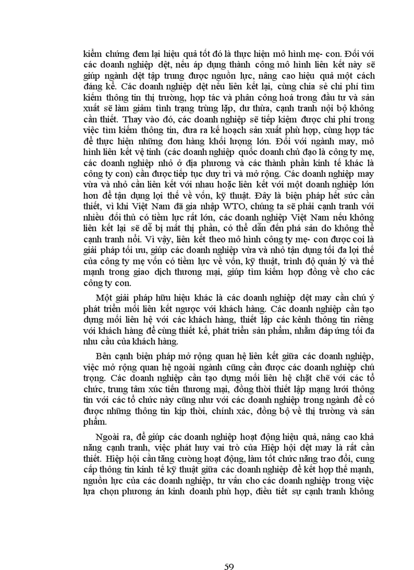 image for page Thực trạng và giải pháp nâng cao năng lực cạnh tranh của ngành dệt may Việt Nam sau khi gia nhập WTO