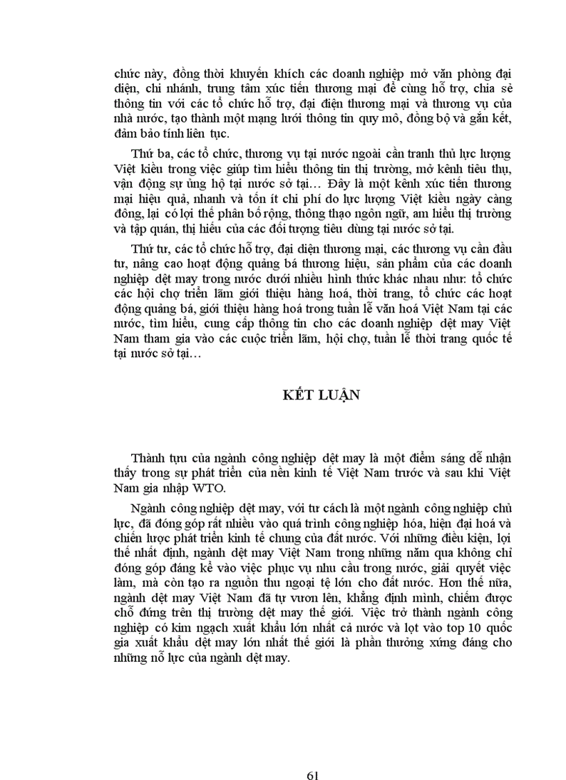 image for page Thực trạng và giải pháp nâng cao năng lực cạnh tranh của ngành dệt may Việt Nam sau khi gia nhập WTO
