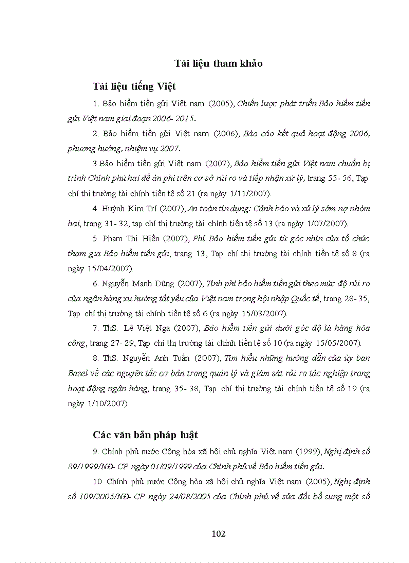 image for page Chính sách Bảo hiểm tiền gửi của một số nước và từ đó rút ra bài học kinh nghiệm cho Bảo hiểm tiền gửi Việt nam